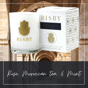 Bisby Hand-Poured Soy Candles - Global Collection Casablanca 