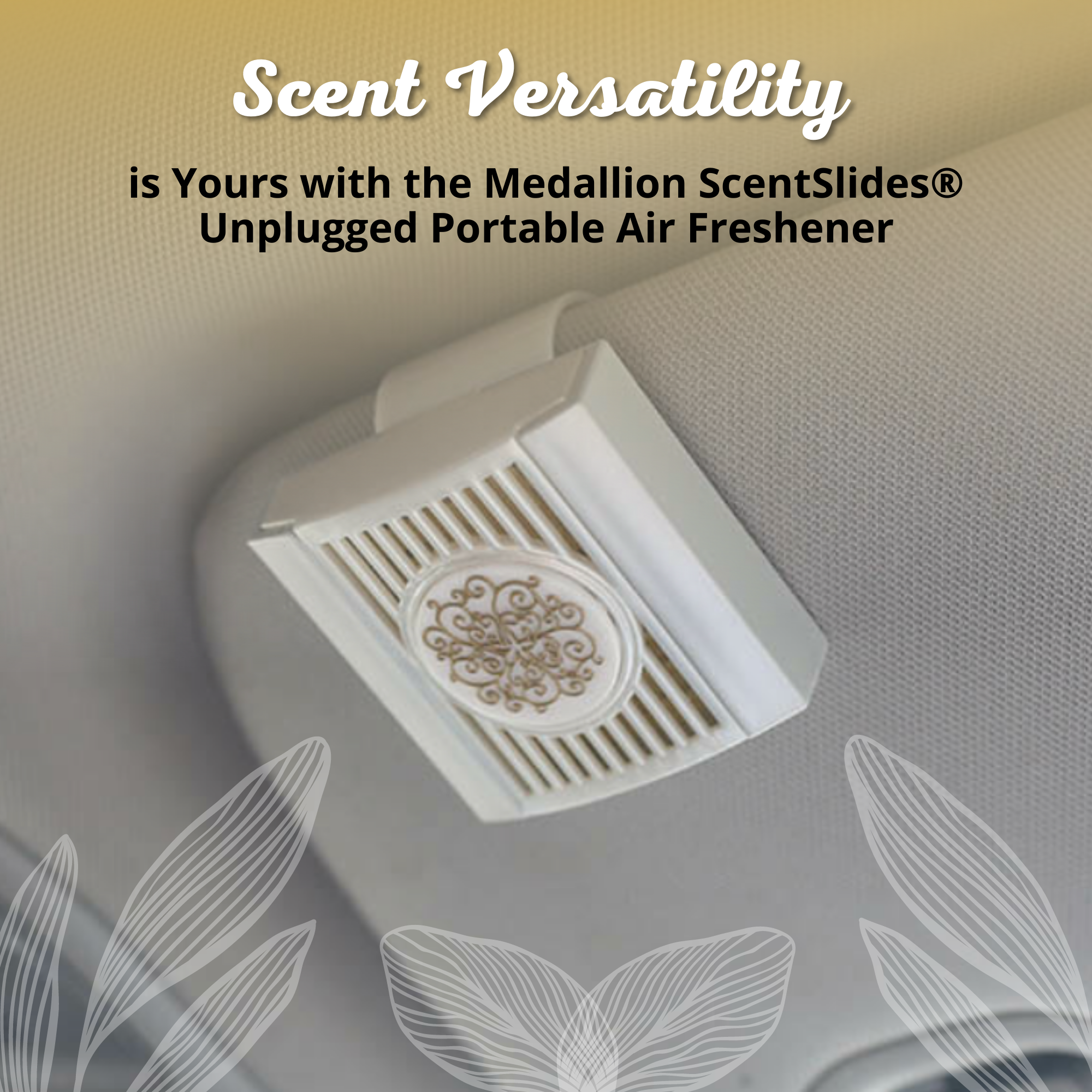 ScentSlides® Unplugged Portable Air Fresheners  Vehicle Air Fresheners
