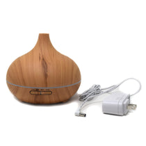 Wood Grain Teardrop Ultrasonic Essential Oil Diffuser  aromatherapy